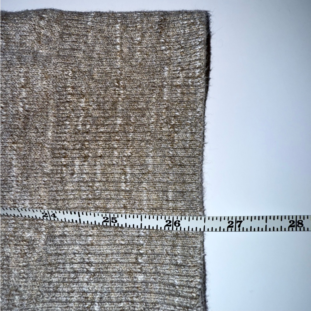 Even Tide Men's Size XL Beige and White Striped Sweater with hoodie - Picture 9 of 9